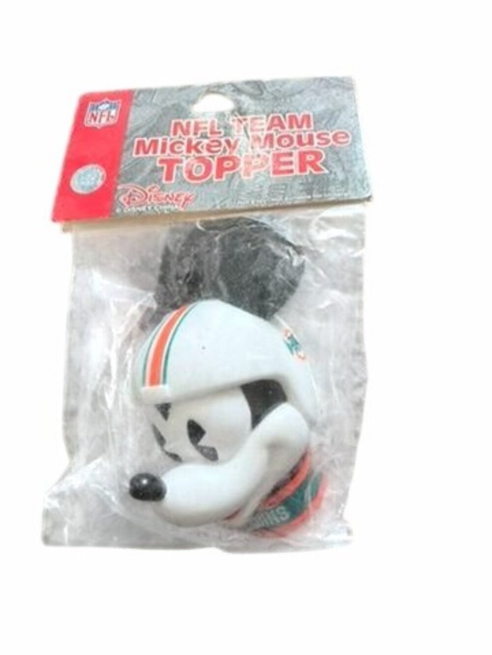 NFL Team Mickey Mouse Miami Dolphins Helmet Antenna Topper Collectible New In Pa
